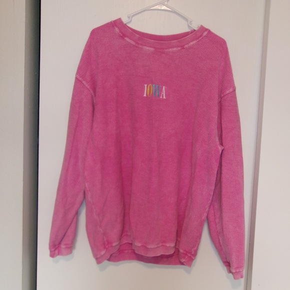 Ribbed Iowa Crewneck - Picture 1 of 4